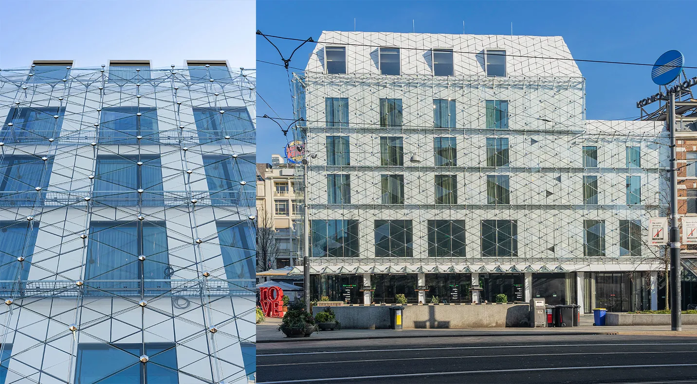 Steel facades